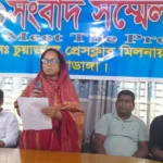 চুয়াডাঙ্গায় পুলিশ কর্মকর্তার বিরুদ্ধে সংবাদ সম্মেলন